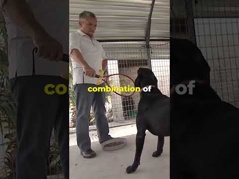 Cesar Won't Stand Down Against A Growl! #dogwhisperer #dog #cesarmillan