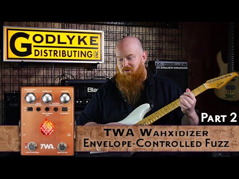 TWA WX-01 Wahxidizer envelope controlled fuzz Demo Part 2 (based on the Univox Superfuzz)