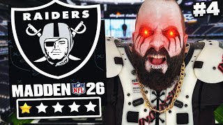 Our 1st Broken Controller of Madden 26 | Madden 26 Raiders Franchise Rebuild Ep 4