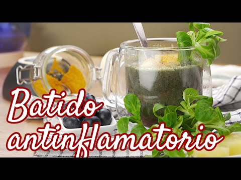 Batido Antiinflamatorio Definitivo para Después de la Gripe o COVID