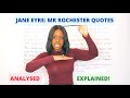 Characterization and Themes in Mr. Rochester's Story