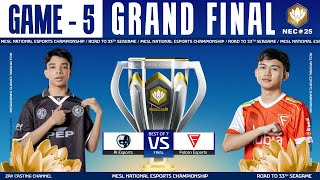 [Game - 5] Falcon Esports vs AI Esports | MESL National Esports Championship