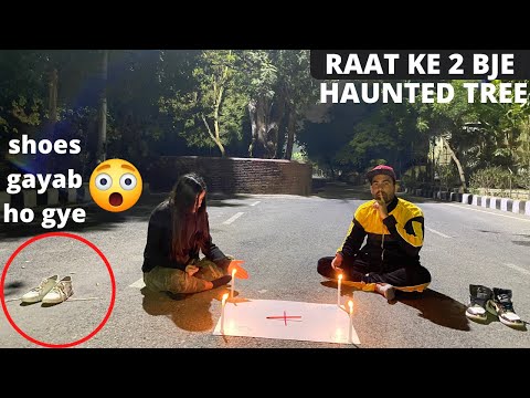 Calling ghost by charlie charlie game - dwarka sec 9 haunted tree 😬