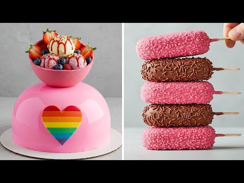 Top Amazing Rainbow Cake Decorating Recipes For All the Rainbow Cake Lovers | Perfect Colorful Cake