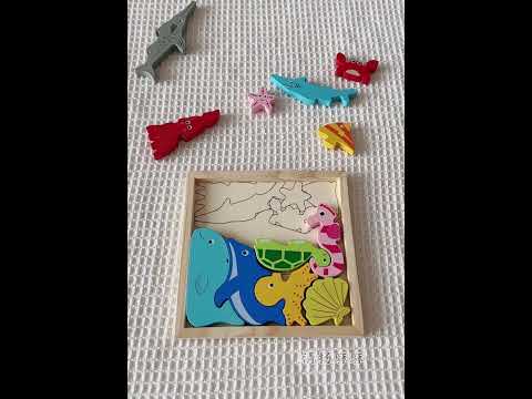 Wooden Puzzle Game - Playmaster Video