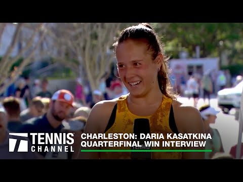 Daria Kasatkina Looks Ahead to Semifinal Matchup with Jabeur | 2023 Charleston Win Interview