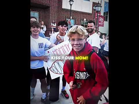 The whole school was waiting for this