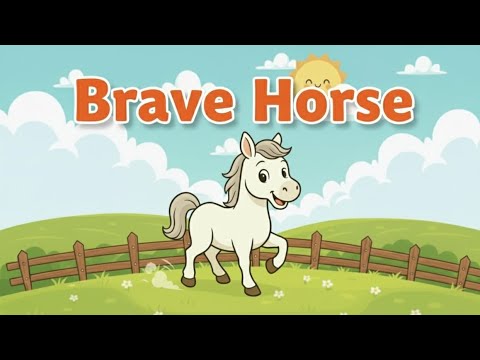 Horse Song | Brave Horse Song | Animal Song | English Song | Children's Song | 어린이영어 | 유아영어 | 영어동요