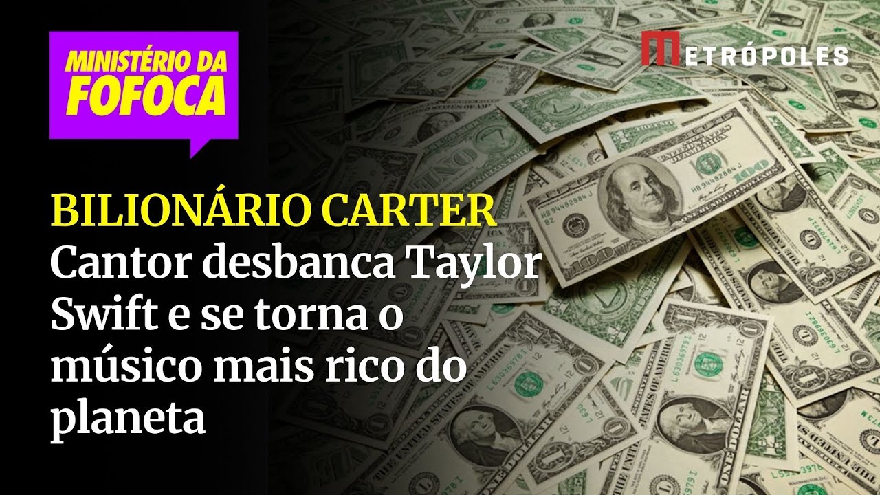 Cantor desbanca Taylor Swift e se torna o músico mais rico do planeta