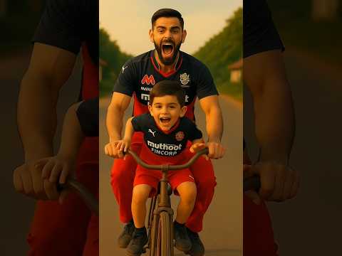 What is Dhoni doing at Virat's house?! 🤔😂 #shorts