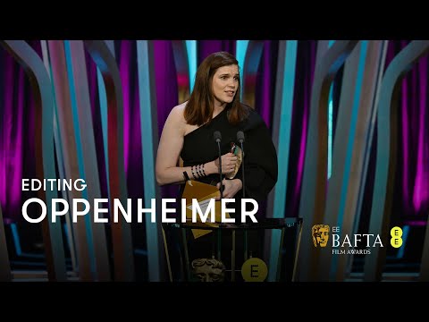 Oppenheimer wins Editing | EE BAFTA Film Awards 2024