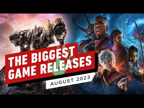 The Biggest Game Releases of August 2023
