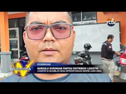 Bawaslu Kuningan Pantau Distribusi Logistik