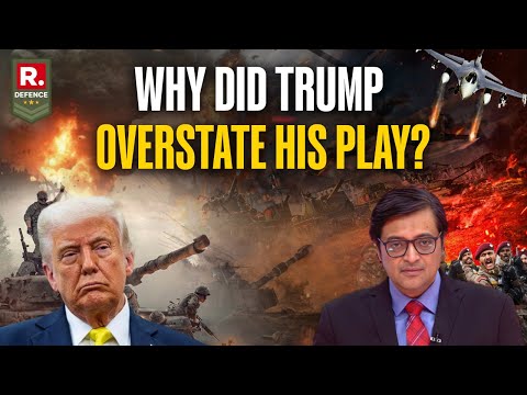 Trump Jumps The Gun, Takes Credit For India-Pak Peace Deal | Arnab Breaks It Down