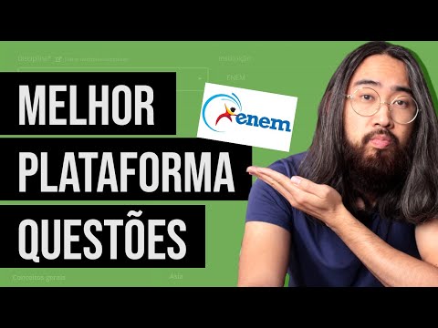 Qual a melhor plataforma de questões para ENEM/Vest em 2025?