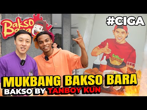 MUKBANG BAKSO BARA TANBOY KUN FEAT LJ! BAKSONYA KOK GILA GINI!
