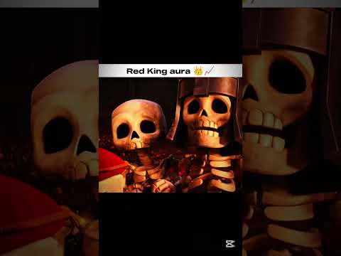 Red King Aura is incomparable 👑📈#clashroyale #viral #edit #mobile gaming #aura #gaming