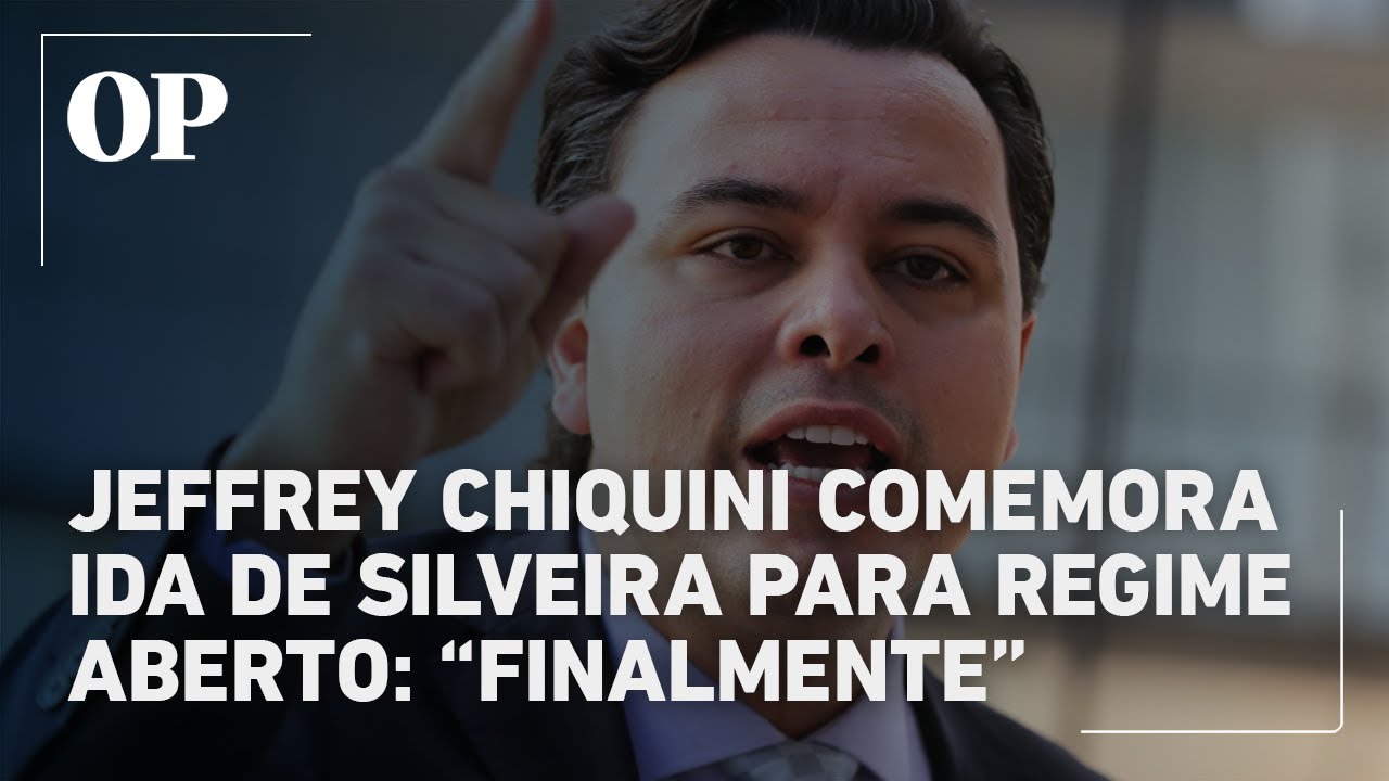 Jeffrey Chiquini comemora decisão de Moraes que põe Daniel Silveira em regime aberto Finalmente