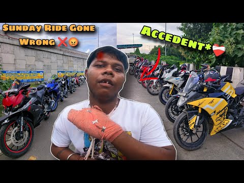 Sunday Ride pe Ye kiya ho gaya 😡 #bikerboydipu #motovlog #rider