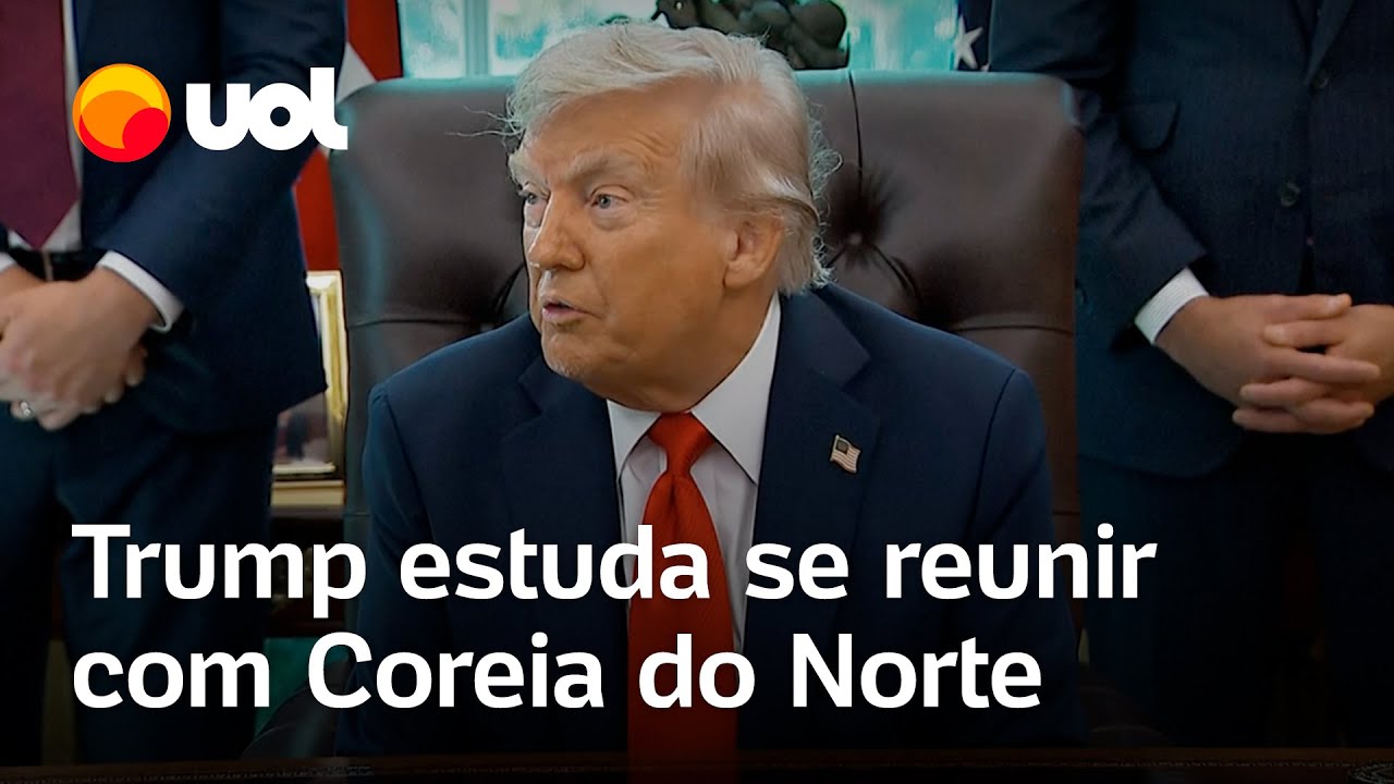 Trump estuda se reunir com Coreia do Norte e surpreende líder da Coreia do Sul
