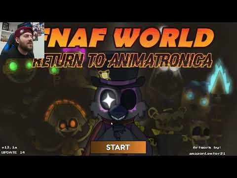 DESCUBRO las CATACUMBAS en FNAF WORLD - NUEVO MAPA en Return to Animatronica