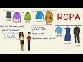 Exploring Spanish Vocabulary for Clothing