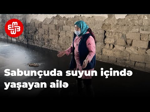 Onkoloji xəstə bu uçuq-sökük yerdə 12 nəfərlik ailə üzvüylə yaşayır