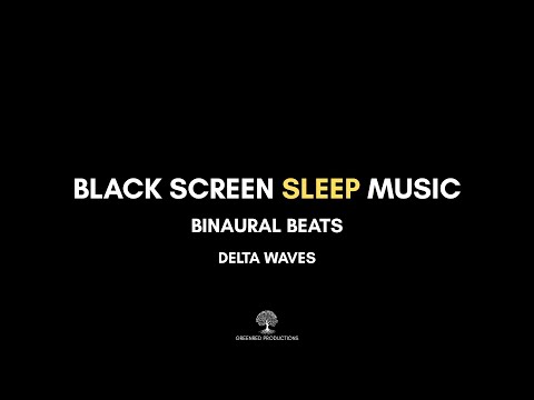 Black Screen Delta Waves Sleep Music | Binaural Beats for Insomnia