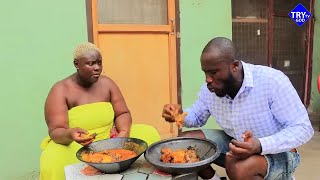 😂🔥AKABENEZER SHARING FUFU WITH HIS BABY MAMA AND THIS WILL SHOCK YOU 😂😂😂