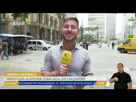 SP | Prefeitura suspende Zona Azul em calçadões do Centro Histórico