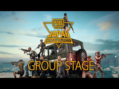 PUBG MOBILE JAPAN CHAMPIONSHIP GROUP STAGE DAY2