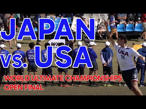 Video Thumbnail: 2024 WFDF World Ultimate Championships, Open Final: USA vs. Japan