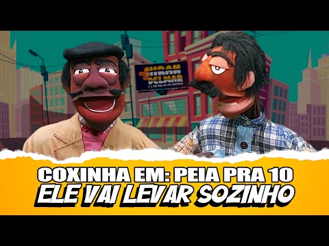 COXINHA EM PEIA PARA 10 ELE VAI LEVAR SOZINHO