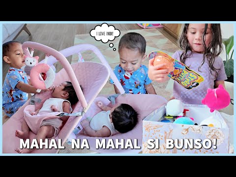 ALAGANG ALAGA SI BUNSO NG KUYA NIYA! PAHABOL NA REGALO FROM TITA @RichZigz  ❤️ | rhazevlogs