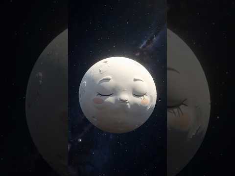 जब चाँद 🌝 धरती से दूर चला गया। when moon sliped far from Earth. #shorts #aianimation