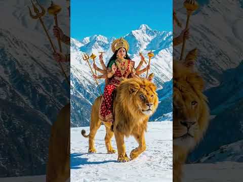 नवरात्र नौ दिन माई दशम दिन विदाई मां चली।मेरी मां अपने घर जा रही है हमारे घर रौनक करने आई थी #maa