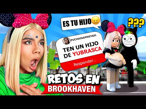 CUMPLIENDO RETOS EXTREMOS en BROOKHAVEN 😱 | ROBLOX #roblox #brookhaven