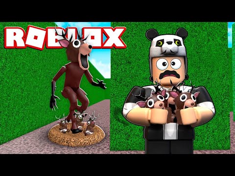99 ORMAN CANAVARININ BEBEĞİNİ ÇALDIM! - Roblox