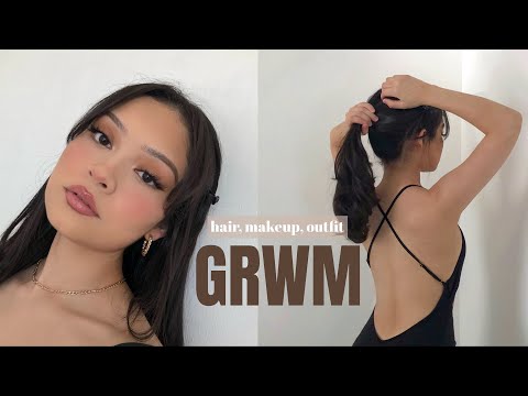 GRWM + How I Take Pics at Home