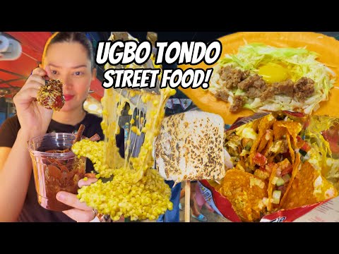 Ugbo Tondo FILIPINO Street Food Tour! Mga Nag Viral na Pagkain andito lahat!! | NAOMI PEÑA