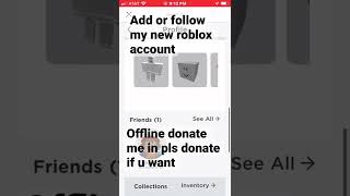 Follow my new roblox account