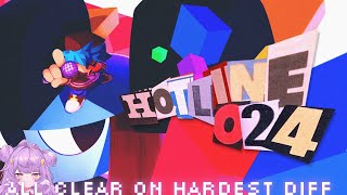 「Friday Night Funkin'」Hotline 024 ! FIRST TIME PLAYING & ALL CLEAR