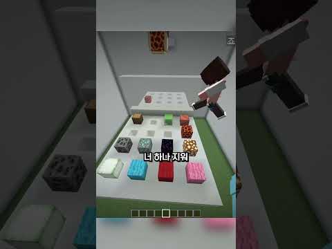 왕클세종님이랑 블럭 맞히기