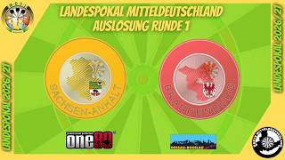 🏆🎯 Auslosung Landespokal Mitteldeutschland - Runde 1 - Sachsen-Anhalt & Brandenbrug 🎯🏆