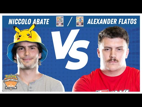 NICCOLO ABATE vs ALEXANDER FLATOS - Pokémon TCG Masters Finals | Sacramento Regionals 2024