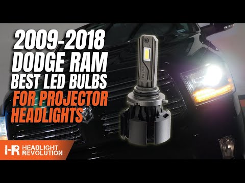 Bevidst Regn Omvendt 13-18 Dodge Ram Projector LED Headlight Bulbs | GTR Lighting High Beam