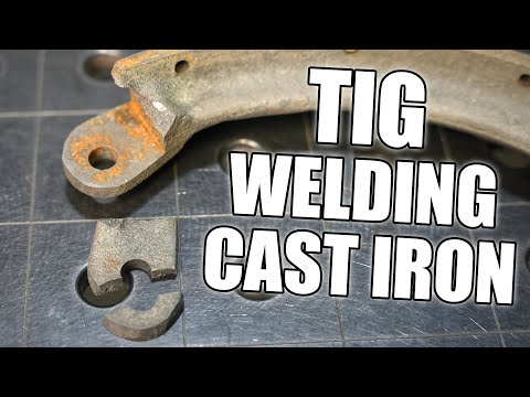 Can This 1940's Bandsaw Part Be Saved? Cast Iron TIG Welding Repair