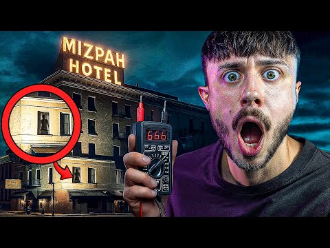 Ich verbringe 24h im gruseligsten Geisterhotel der USA! Geisterjagd in Raum 502!