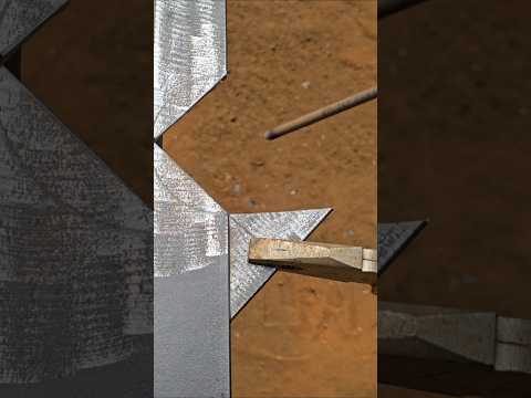 Tricks to make a <strong>pattern</strong> of corner iron pieces with thread