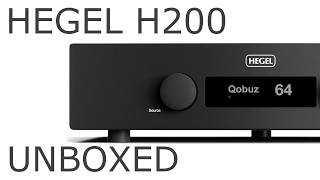NEW HEGEL H200 UNBOXING